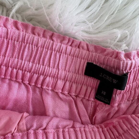 J. Crew Linen Drawstring Shorts Bundle Of 2 XS CO - Picture 2 of 3